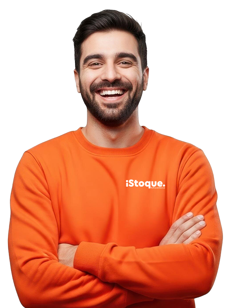 Especialista iStoque pronto para atendimento